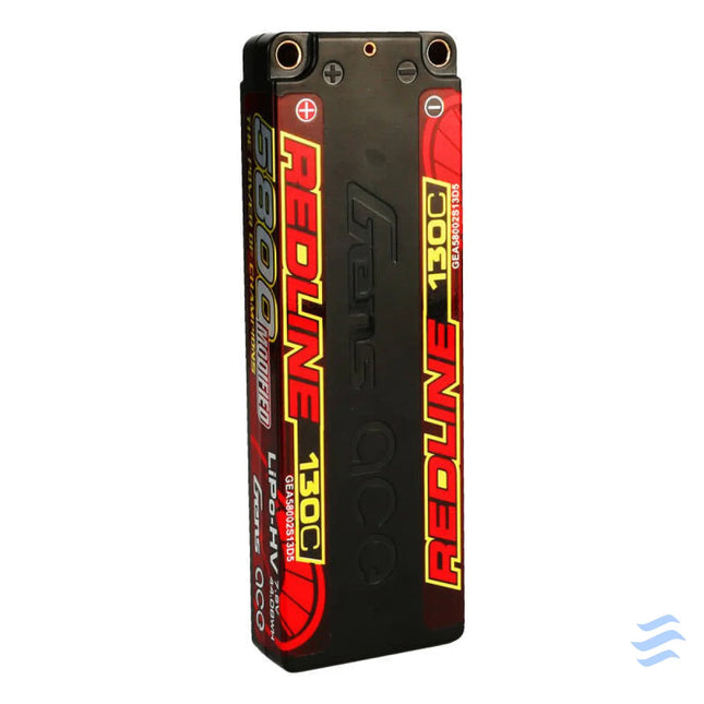 Accumulator Gens ace Redline Series 5800mAh 7.6V 130C 2S1P HardCase 56# HV Ultra LCG LiPo Lithium and NiMH
