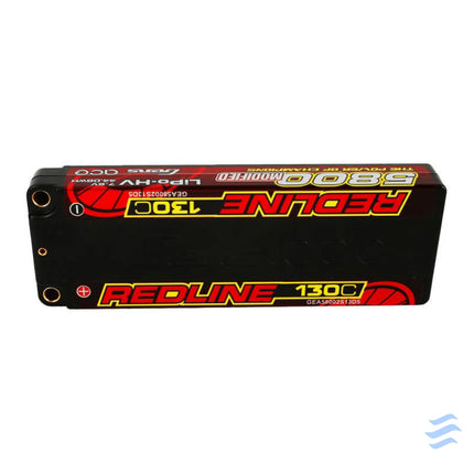 Accumulator Gens ace Redline Series 5800mAh 7.6V 130C 2S1P HardCase 56# HV Ultra LCG LiPo Lithium and NiMH