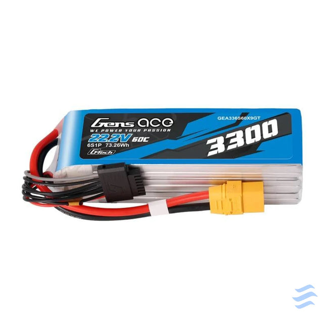 Accumulator Lipo Gens Ace G Tech 3300mAh 22.2V 60C 6S1P XT90 Lithium and NiMH
