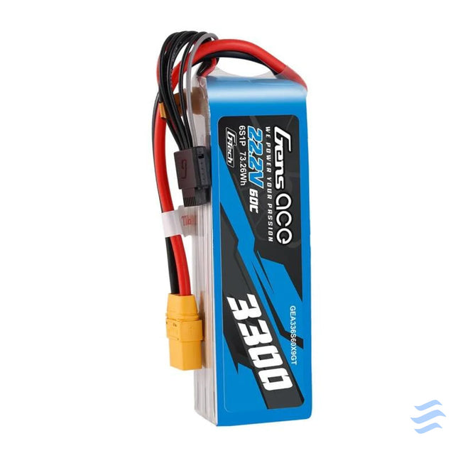 Accumulator Lipo Gens Ace G Tech 3300mAh 22.2V 60C 6S1P XT90 Lithium and NiMH