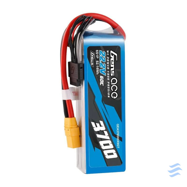 Accumulator Lipo Gens Ace G Tech 3700mAh 22.2V 60C 6S1P XT90 Lithium and NiMH