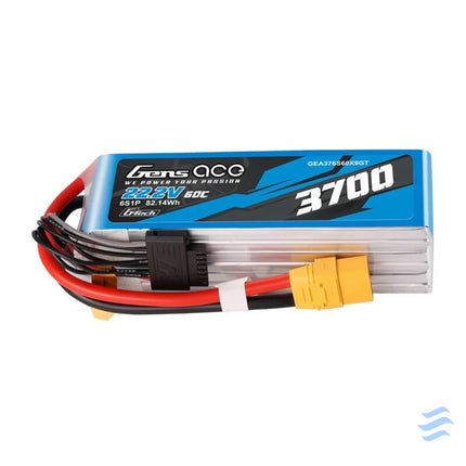 Accumulator Lipo Gens Ace G Tech 3700mAh 22.2V 60C 6S1P XT90 Lithium and NiMH