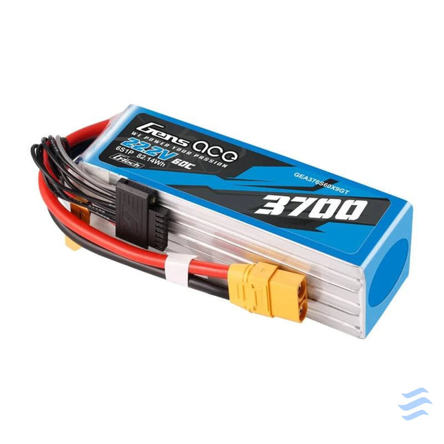 Accumulator Lipo Gens Ace G Tech 3700mAh 22.2V 60C 6S1P XT90 Lithium and NiMH