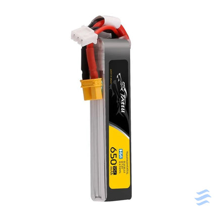 Accumulator Lipo Tattu 2s 650mAh 95C 7.6V HV z XT30 Long Pack Lithium and NiMH