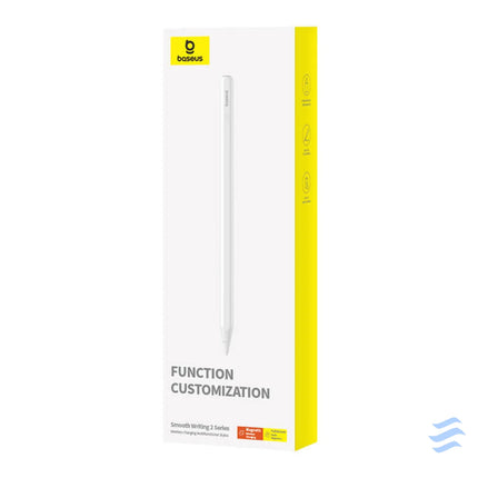 Active multifunctional stylus Baseus Smooth Writing Series with wireless charging USB C (White) Tablet styluses