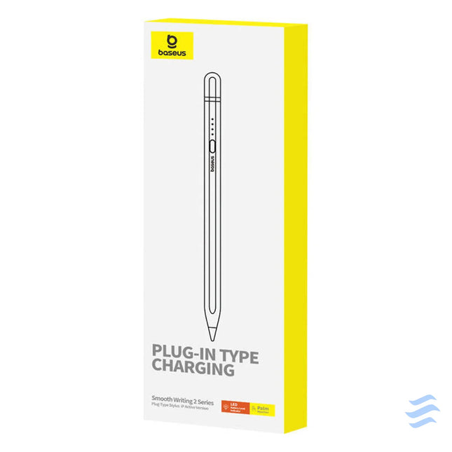 Active stylus Baseus Smooth Writing Series with plug in charging lightning (White) Tablet styluses
