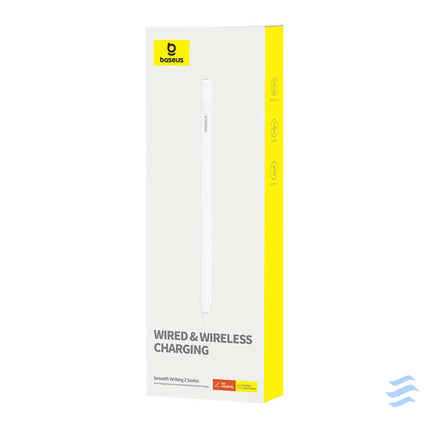 Active stylus Baseus Smooth Writing Series with wireless and cabled charging (White) Tablet styluses
