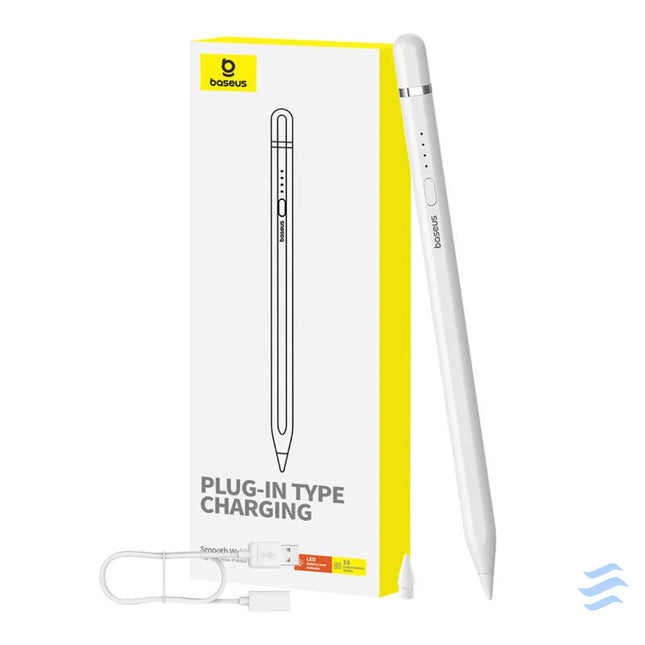 Active stylus Baseus Smooth Writing Series with wireless charging lightning (White) Tablet styluses