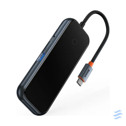 Adapter 4w1 Baseus Hub USB C na 4xUSB 3.0 (Dark Grey) Hubs