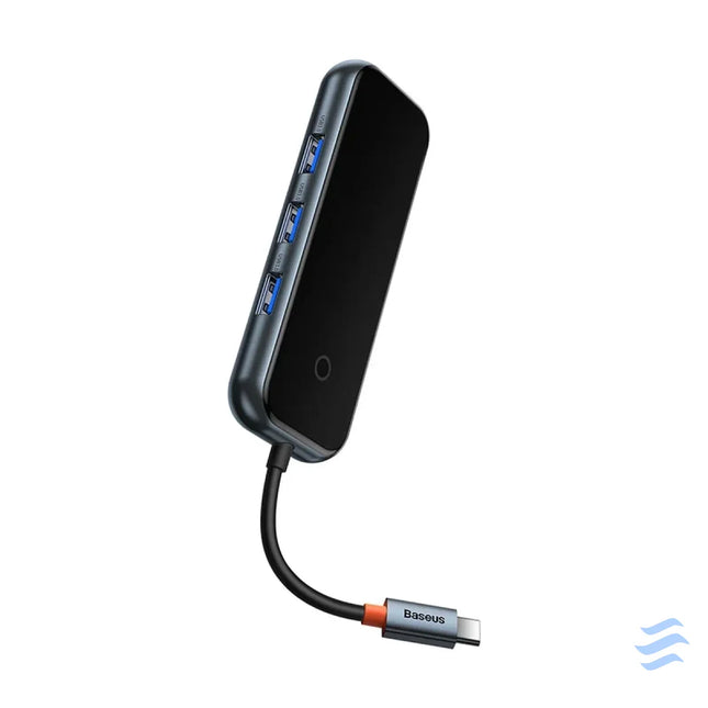Adapter 4w1 Baseus Hub USB C na 4xUSB 3.0 (Dark Grey) Hubs
