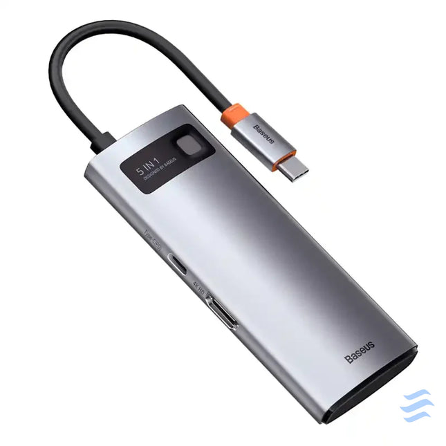 Adapter 5in1 Baseus Hub USB C to 3x USB 3.0 + HDMI + USB C PD Hubs