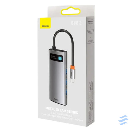 Adapter 5in1 Baseus Hub USB C to 3x USB 3.0 + HDMI + USB C PD Hubs