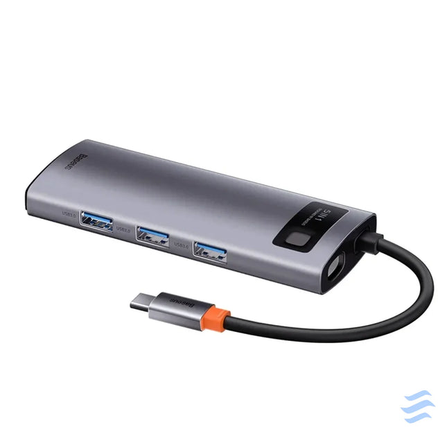 Adapter 5in1 Baseus Hub USB C to 3x USB 3.0 + HDMI + USB C PD Hubs