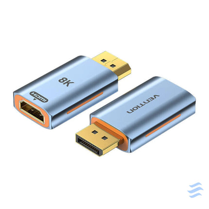 Adapter HDMI female to DisplayPort male Vention HFMH0 8K 60HZ (blue) Adapters connectors and converters