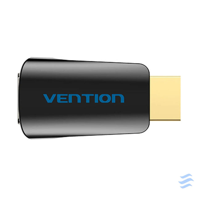 Adapter HDMI to VGA Vention AIDB0 with 3.5mm Audio Port Adapters connectors and converters