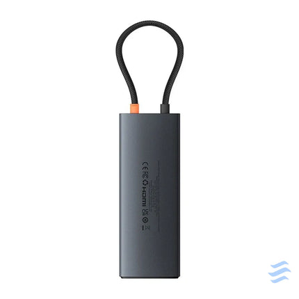 Adapter Hub 10in1 Baseus USB C 2xHDMI 3xUSB A USB C RJ45 SD/TF PD (black) Hubs