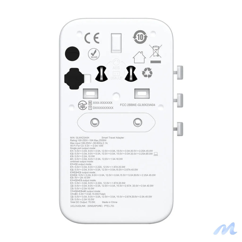 Adapter Roamplug z hotspotem 4G/LTE Wi-Fi GlocalMe Cloud SIM