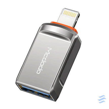 Adapter USB 3.0 to lightning Mcdodo OT 8600 (black) Adapters connectors and converters