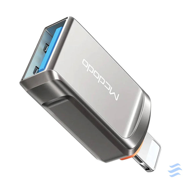 Adapter USB 3.0 to lightning Mcdodo OT 8600 (black) Adapters connectors and converters