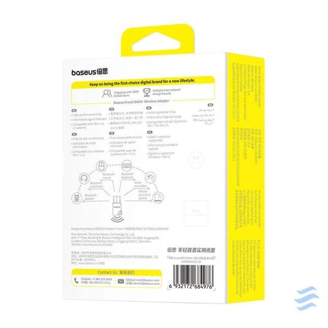Adapter USB Baseus Encok BA04 + Bluetooth 5.4 Accessories