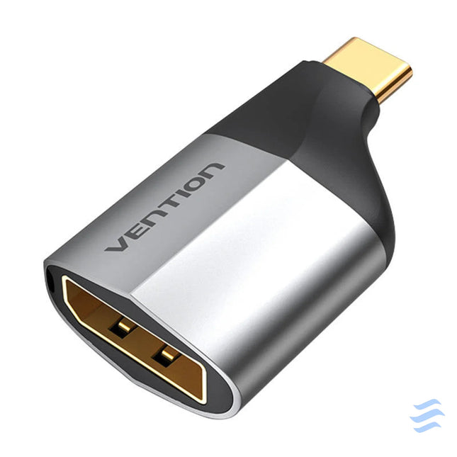 Adapter USB C male to DisplayPort female Vention TCCH0 4K 60Hz (black) Adapters connectors and converters