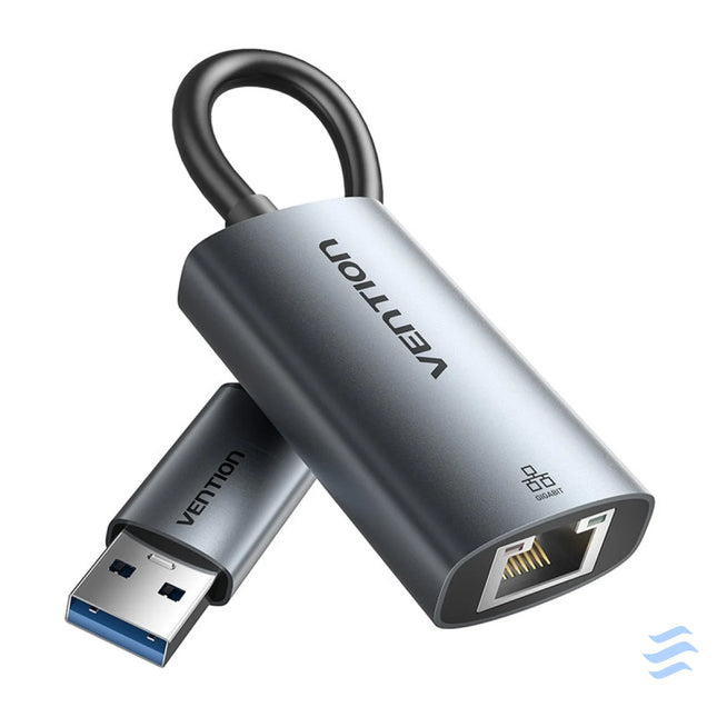 Adapter Vention USB A + USB C do Gigabit Ethernet 0.15m Adapters connectors and converters