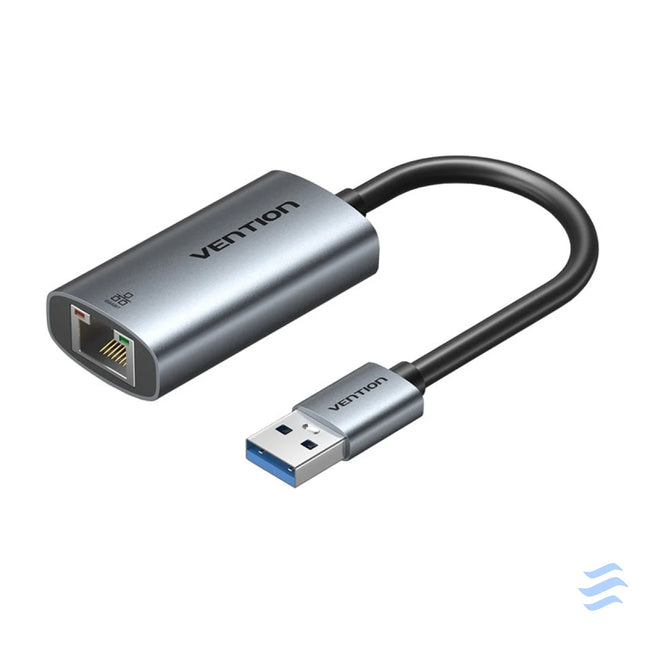 Adapter Vention USB A do Gigabit Ethernet 0.15m Adapters connectors and converters