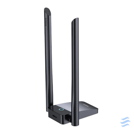 Adapter WiFi Baseus FastJoy 1800Mbps (black) Adapters connectors and converters