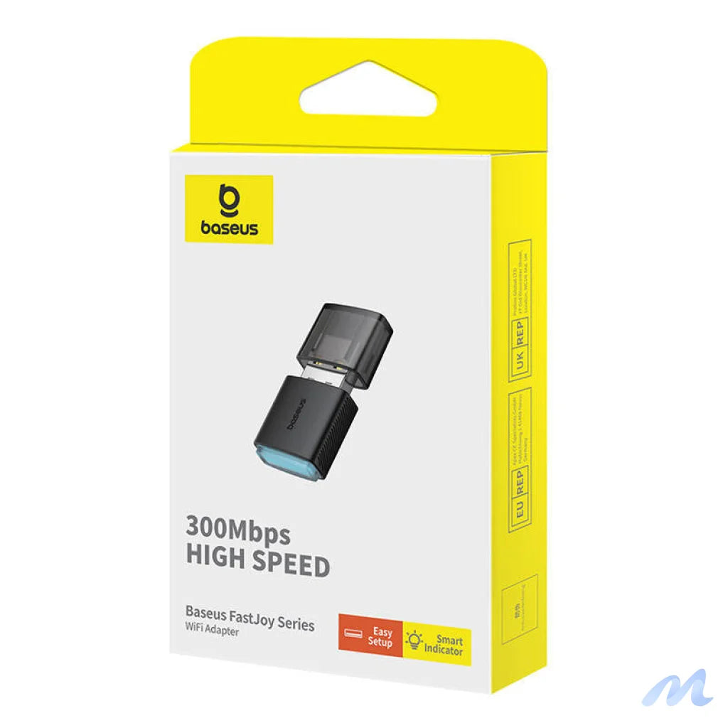 Adapter WiFi Baseus FastJoy 300Mbps (black)