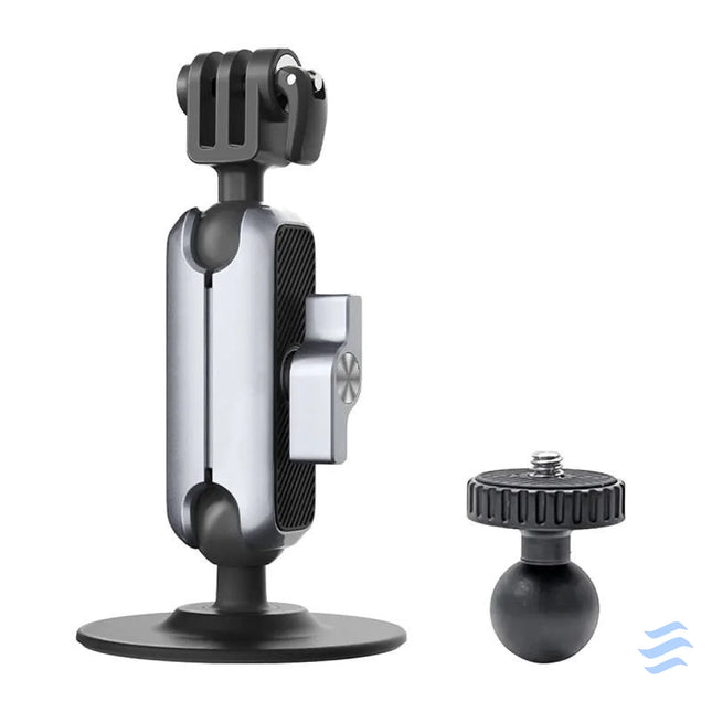 Adhesive mount PGYTECH for sports cameras Booms and selfie sticks