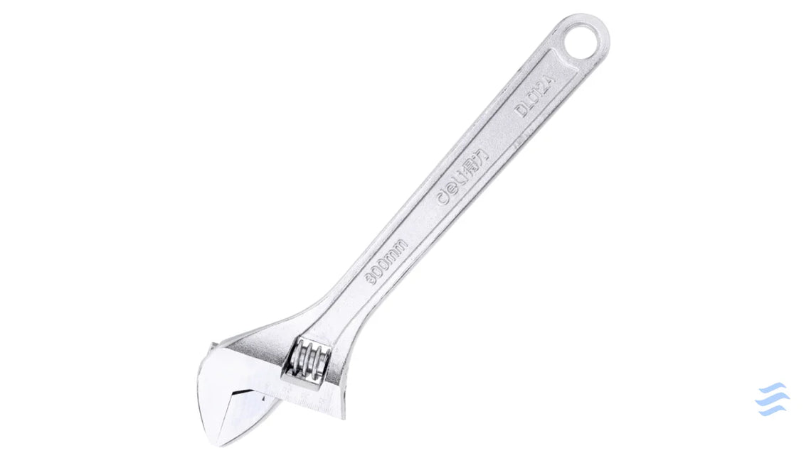 Adjustable Spanner 12’’ Deli Tools EDL012A (silver) Wrenches