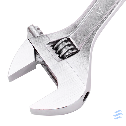 Adjustable Spanner 12’’ Deli Tools EDL012A (silver) Wrenches