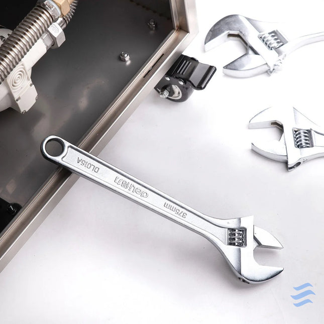 Adjustable Spanner 15’’ Deli Tools EDL015A (silver) Wrenches
