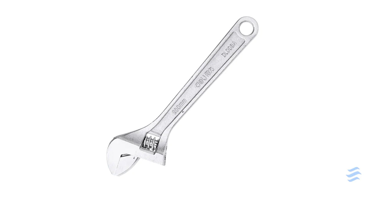 Adjustable Spanner 8’’ Deli Tools EDL008A (silver) Wrenches