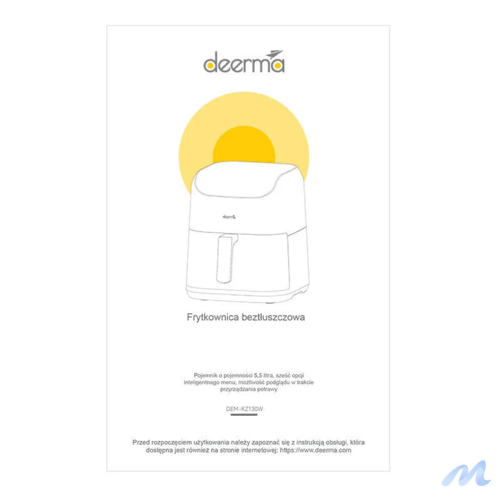 Air Fryer Deerma DEM-KZ130W