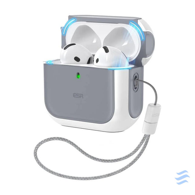 AirPods 4 Orbit Hybrid case (white) Accessory cases