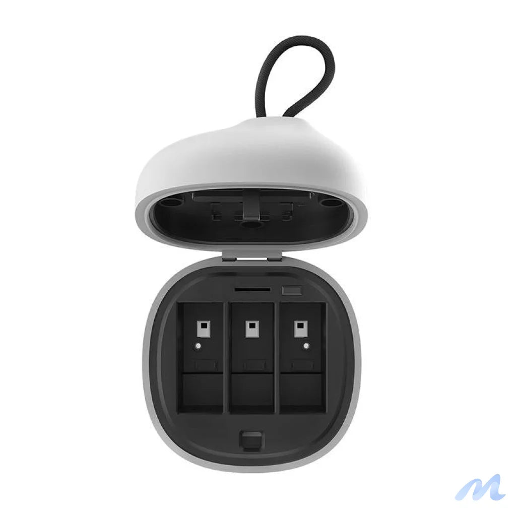 Allin box Telesin waterproof three-channel charger + 2 batteries for GoPro Hero 12 / Hero 11 / Hero 10 / Hero 9 (GP-BTR-905-GY-B)