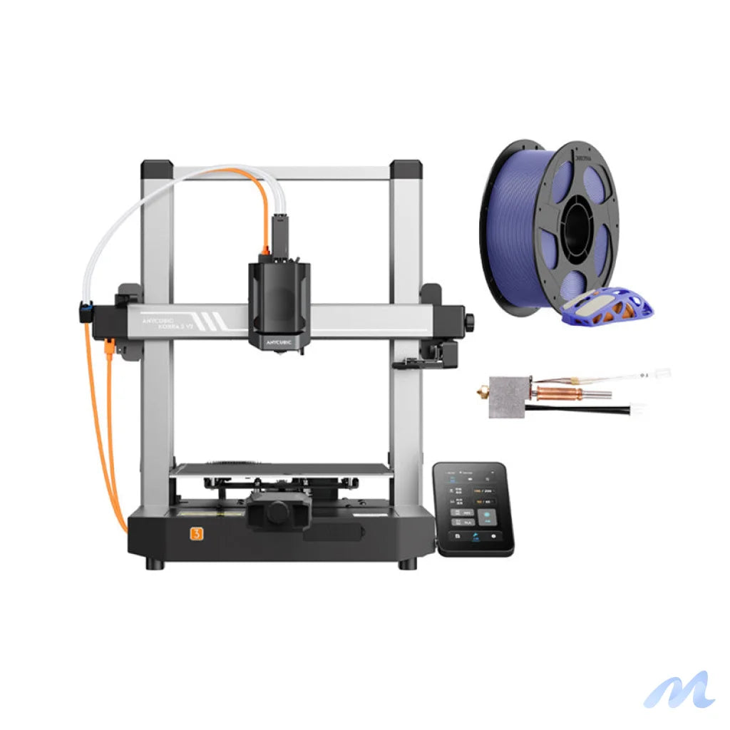 Anycubic Kobra 3 V2 Combo 3D Printer + Hotend + Filament free