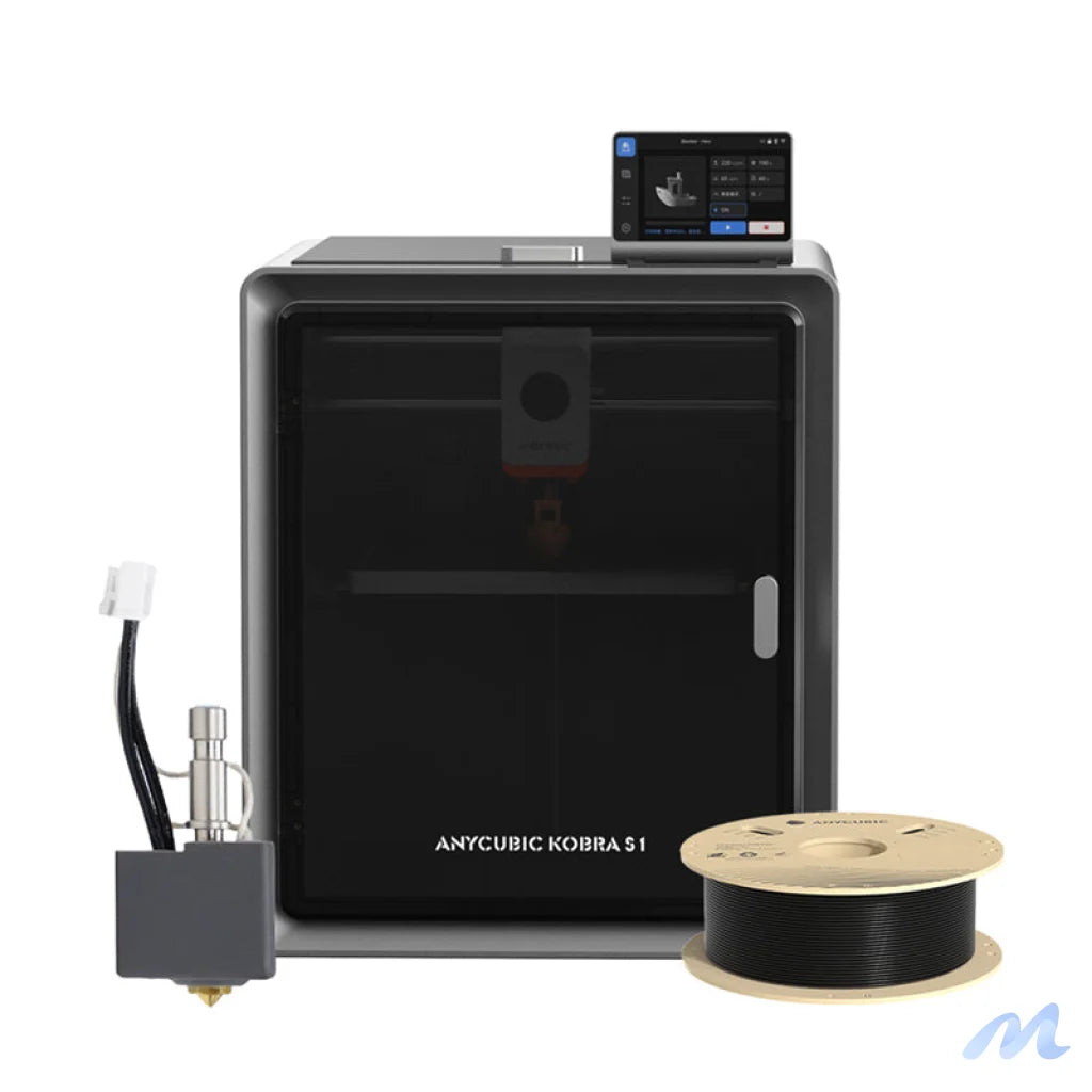 Anycubic Kobra S1 Combo 3D Printer + Hotend + Filament free