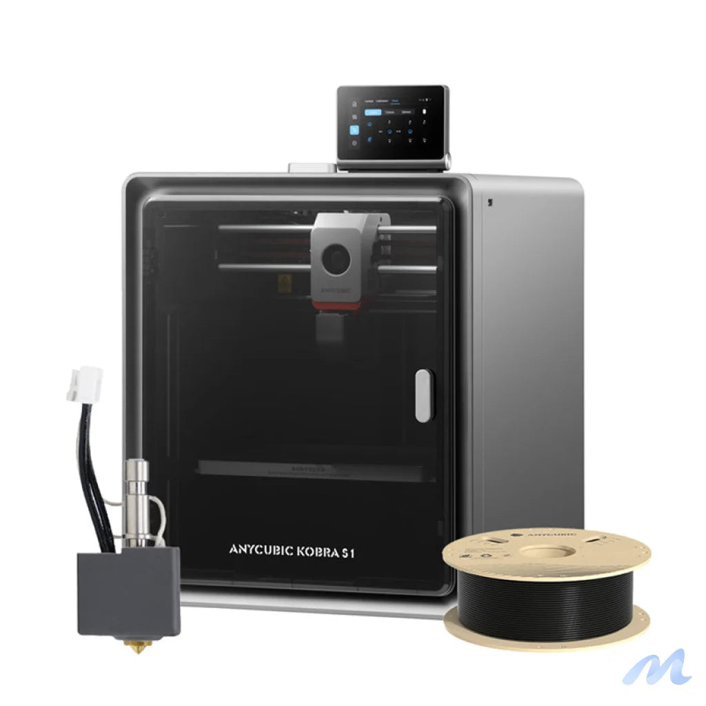 Anycubic Kobra S1 Combo 3D Printer + Hotend + Filament free