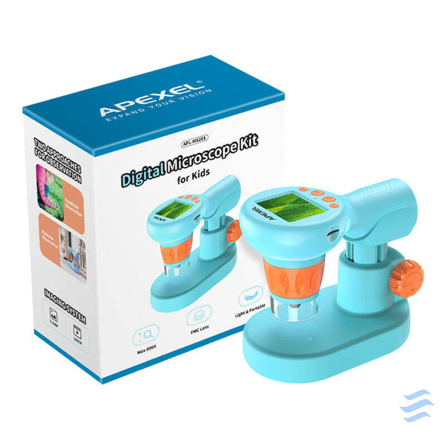 APEXEL APL MS201 digital microscope for children Educational and interactive