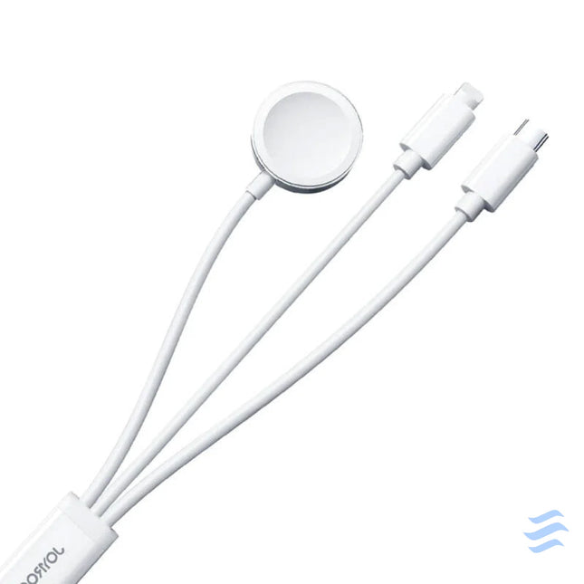 Apple Watch Magnetic Charger Joyroom S IW008 Lightning + USB C 5V 1.2m (White) Wireless chargers