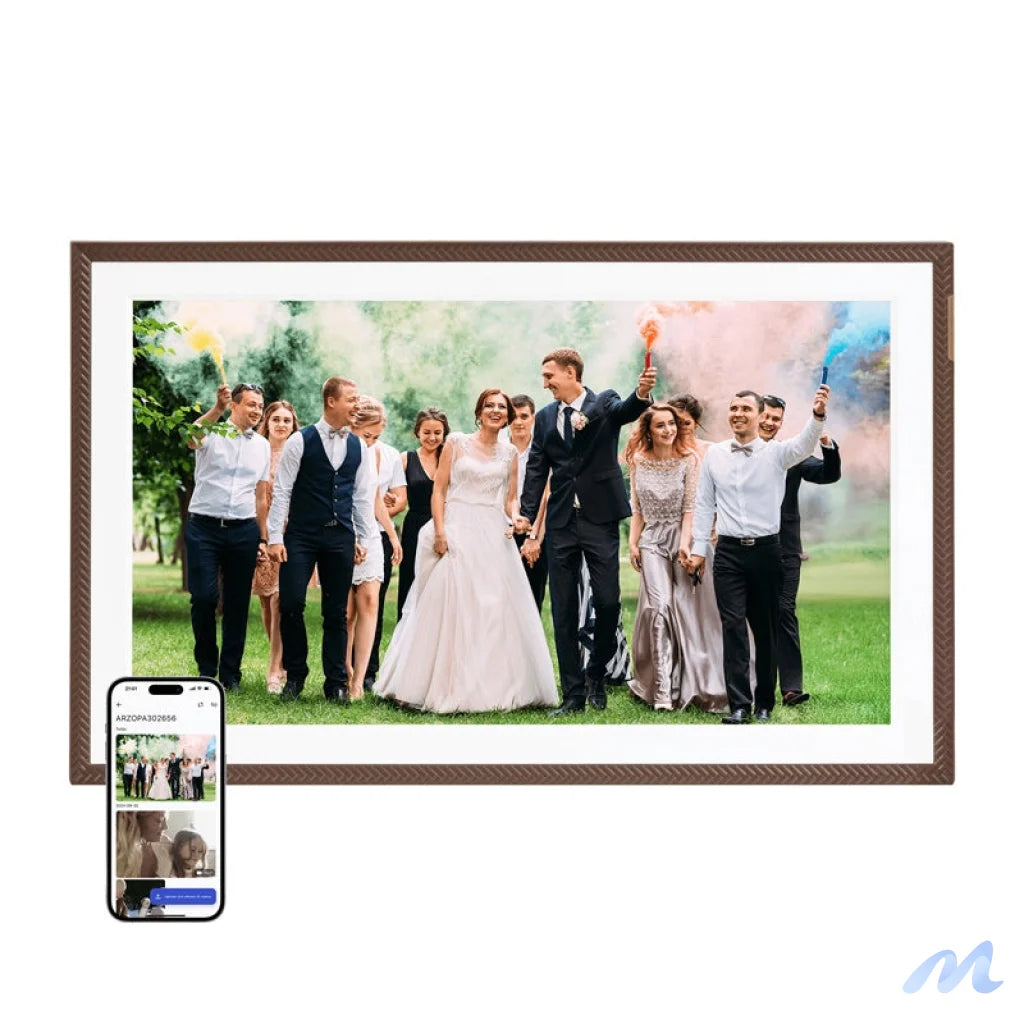 Arzopa D156 (brown) 15.6" digital photo frame