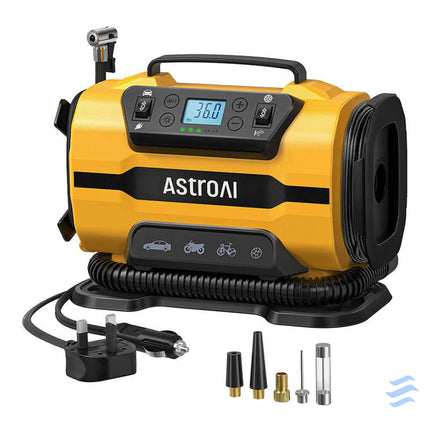 AstroAI ATJ 8366 150 PSI 12V DC/110V AC Portable Wheel Compressor Mini compressors