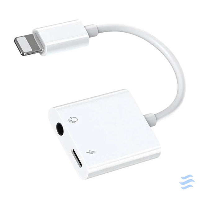 Audio Adapter Lightning / 3.5 mm Joyroom S Y105 (white) Adapters connectors and converters