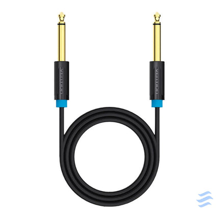 Audio Cable TS 6.35mm Vention BAABI 3m (black) Audio cables