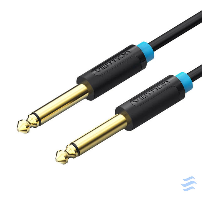 Audio Cable TS 6.35mm Vention BAABI 3m (black) Audio cables
