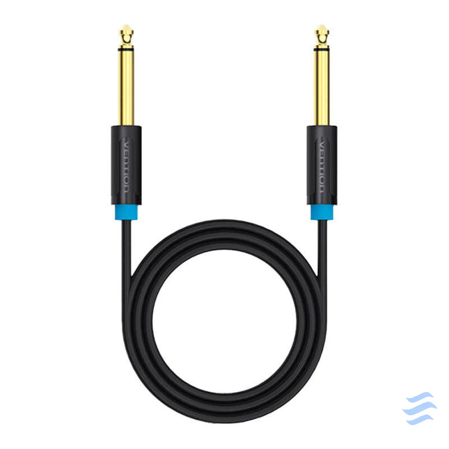 Audio Cable TS 6.35mm Vention BAABJ 5m (black) Audio cables