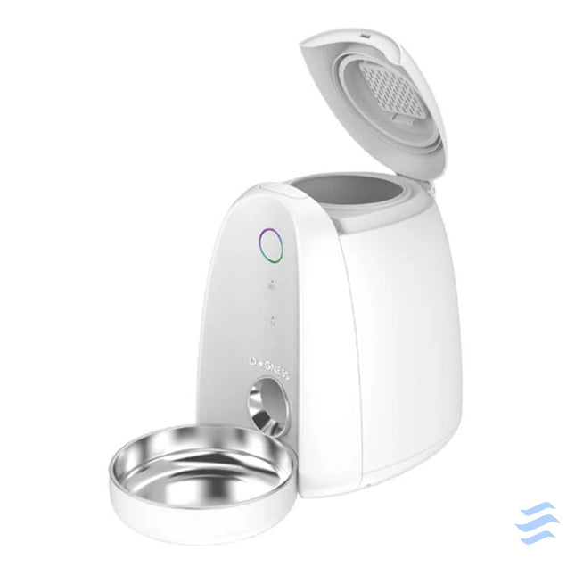 Automatic Pet Feeder with metal bowl WIFI mini Dogness (white) Bowls