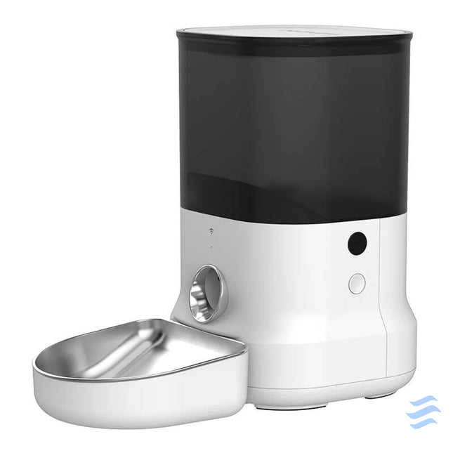 Automatic Pet Feeder with plastic bowl Dogness (white) Bowls